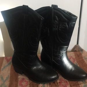 TORRID Black Western Boot